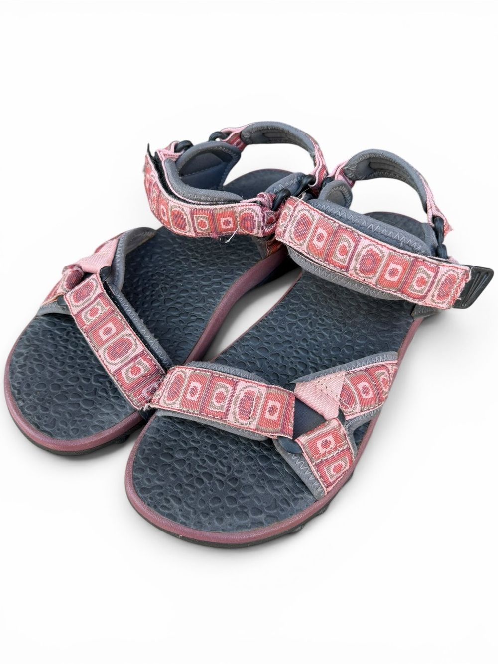 Rafters Sport Sandals Women’s‎ 10 Pink Gray Adjustable Hiking Comfort